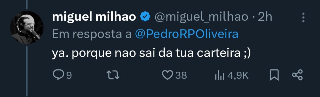 Não se deixem enganar, são todos uns filhos da puta