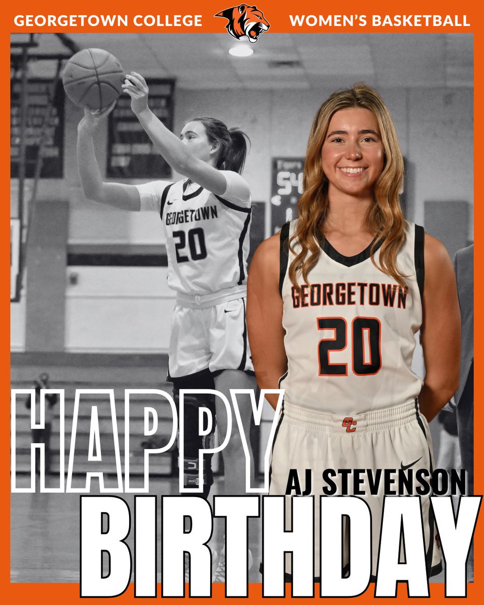Happy birthday to our newly Alum! 
🐅🧡🏀