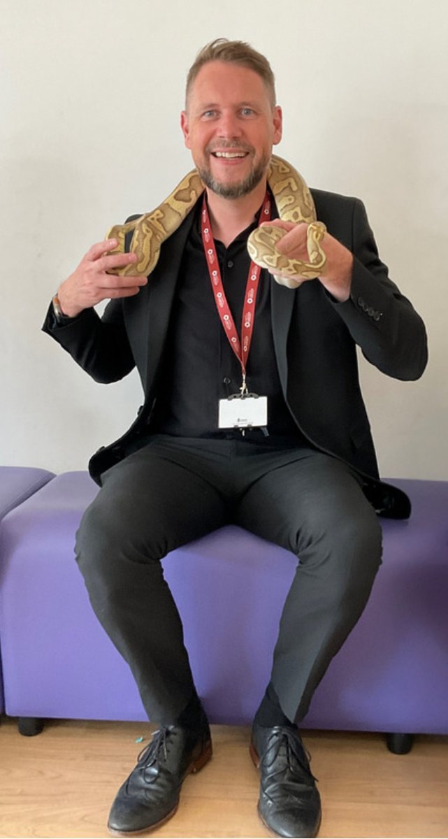 What a wild day at school! Nursery, Reception &amp; Year One met a tortoise, bullfrog, royal python, cockroach &amp; even an eagle owl! 🐸🪳

Top moment? Mr. Storer wearing the python like a pro!🐍 <a href="/the_atlp/">The Arthur Terry Learning Partnership (ATLP)</a>