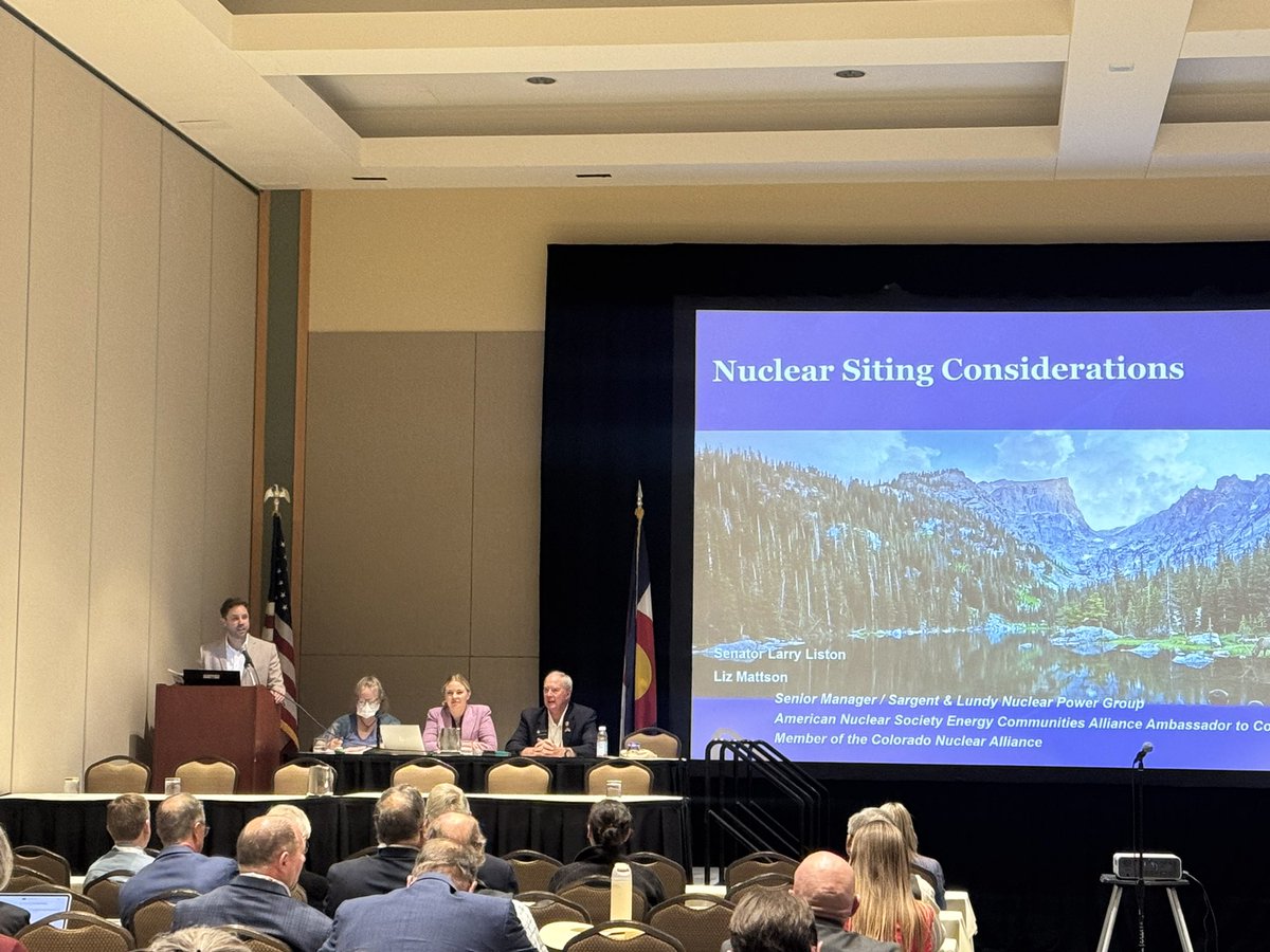 Principal Lobbyist Kevin Neimond had the opportunity to introduce the Nuclear Energy Panel Discussion at this year’s Colorado Counties Foundation Summer Conference. Our client <a href="/COcounties/">Colorado Counties</a> 
has put on an amazing conference so far with dynamic speakers and topics. 

#copolitics