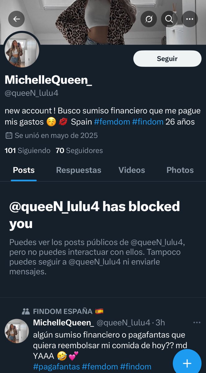 Perfil Fake mucho ojo