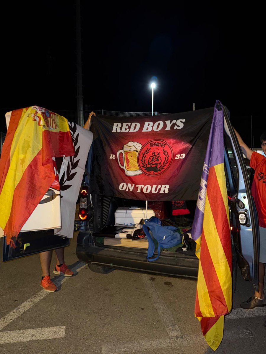 Brutal desplazamiento a Menorca !!
Nunca caminaréis solos!🔴⚫️
#RBFH