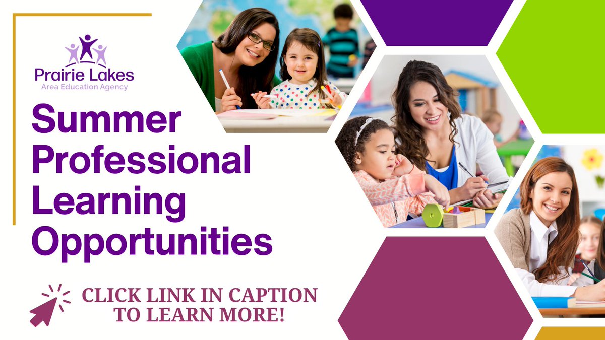 #PLAEA has a range of professional learning opportunities lined up for the summer! You can find a full list of our courses below.

docs.google.com/document/d/11P… #EveryDayAtPLAEA