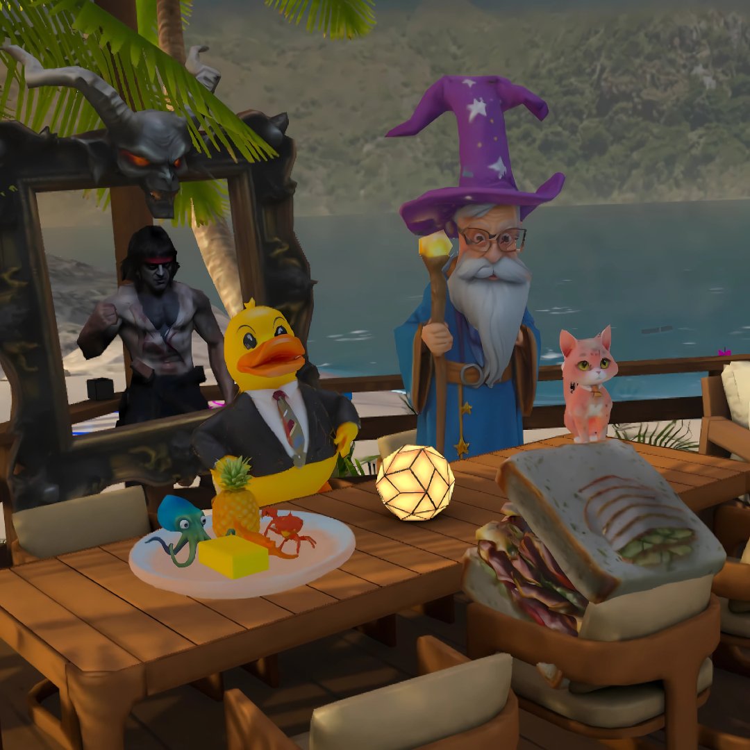 A wizard, a duck, and a sandwich walk into a bar…