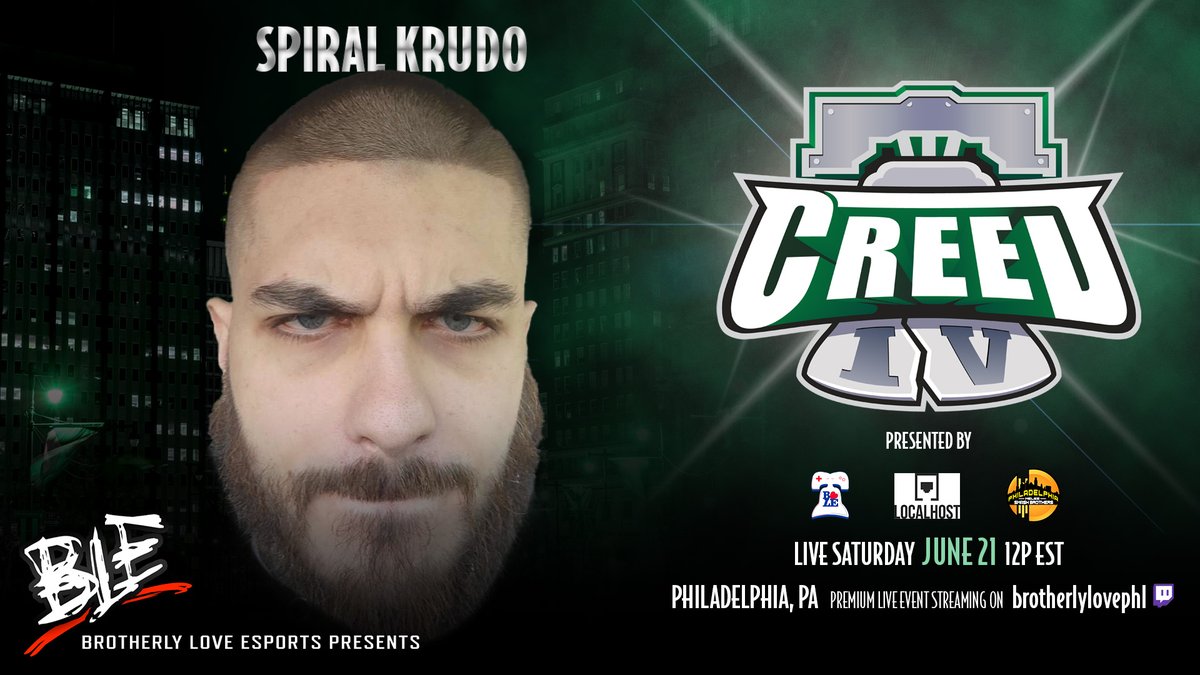 BLEsportsPhl's tweet image. THE (former) CHAMP IS HERE! We are excited to announce the winner of Full Bloom 2025 and the champion of Creed II, @TheSpiralCafe's Krudo!