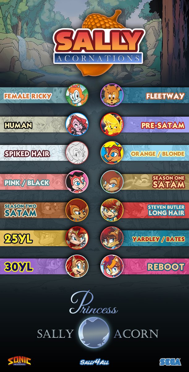 Yeah but...what will Sally Acorn in 2025 (after 9 YEARS of absence) look like?🐿️🤔