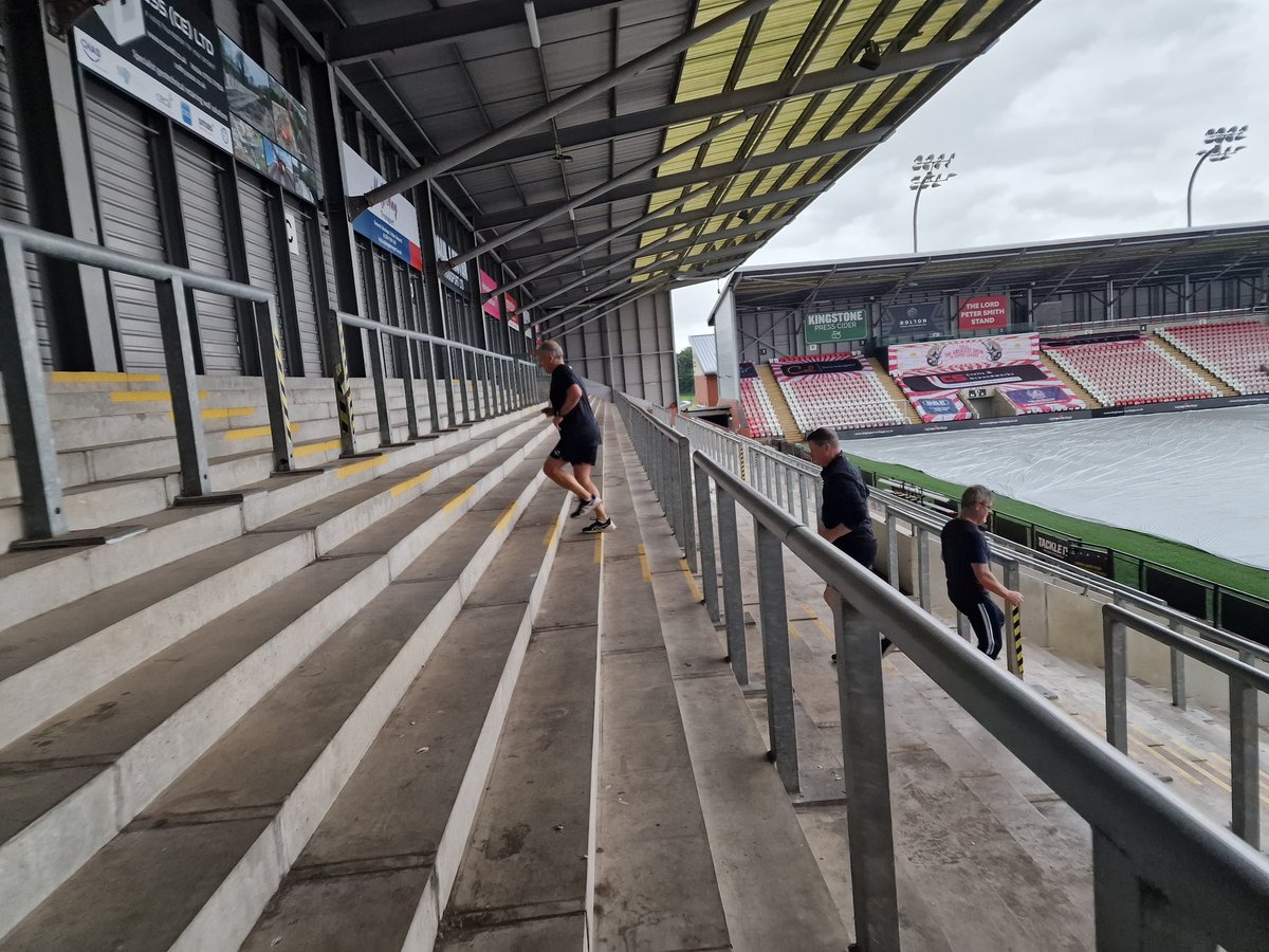 Leigh Leopards Foundation (@llrl_foundation) on Twitter photo And that’s a wrap for today!
We hope you’ve enjoyed getting a glimpse into what we get up to on a Tuesday
This evening, the lads on our Heart of a Leopard programme put in a serious shift, training hard in the iconic North Stand
We ended with a few gifts from <a href="/heartresearchuk/">Heart Research UK</a> UK And that’s a wrap for today!
We hope you’ve enjoyed getting a glimpse into what we get up to on a Tuesday
This evening, the lads on our Heart of a Leopard programme put in a serious shift, training hard in the iconic North Stand
We ended with a few gifts from <a href="/heartresearchuk/">Heart Research UK</a> UK