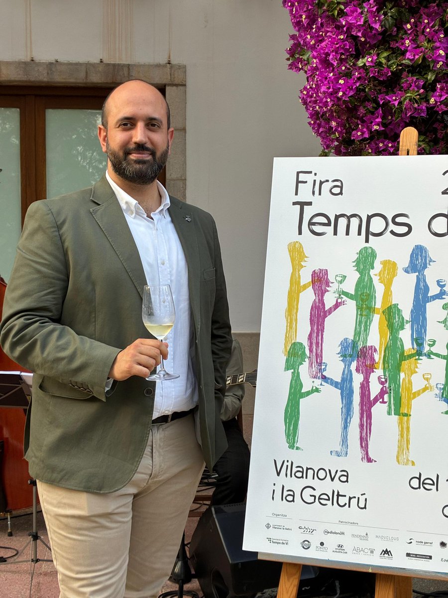 🍷 Inaugurem <a href="/TempsdeVi/">Temps de Vi</a> 2025!

Una cita imprescindible per posar en valor els vins i la gastronomia local, i per reforçar el patrimoni i la identitat de Vilanova i la Geltrú.

Des del <a href="/PPvng/">PP Vilanova i Geltrú</a> hi donem suport plenament. Ens hi veiem!