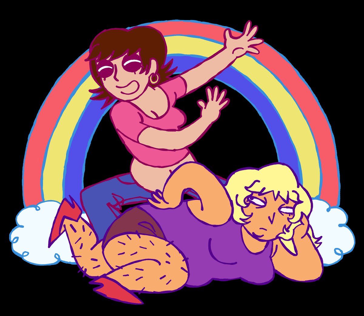 chemi (@lalamiitu) on Twitter photo happy pride month #yolocrystalfantasy happy pride month #yolocrystalfantasy