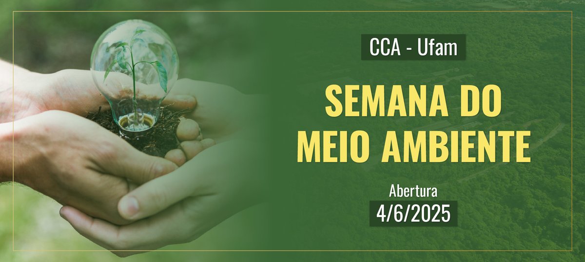 Semana do Meio Ambiente, de 04 a 06 de junho, terá palestras, oficinas, gincana e trilha ecológica. x.gd/pfWtY