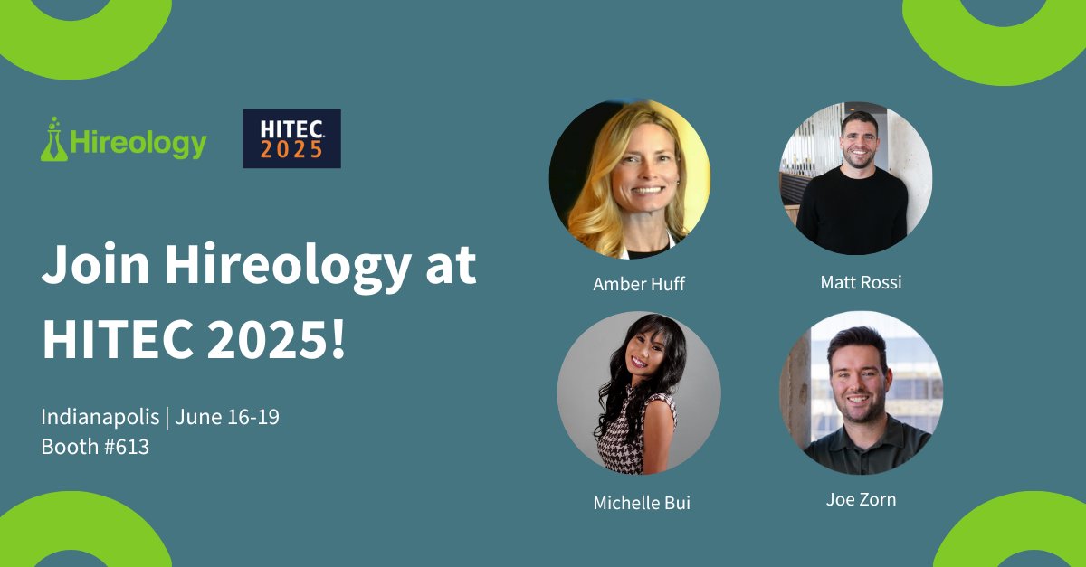 Start your engines — we're heading to Indianapolis for (<a href="/HFTP/">HFTP/HITEC</a>) HITEC 2025! 🏁🛎️ Join us at booth #613 to discover how <a href="/Hireology/">Hireology</a> empowers hotels to attract and retain top talent from one powerful platform. 

Learn more here: hubs.ly/Q03qxXrB0