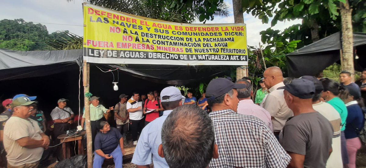 FNAntiminero's tweet photo. Frente a esta situación, entre las resoluciones, se exige al Ministerio de Energía y Minas la suspensión inmediata de las actividades mineras y la realización de un peritaje técnico que evalúe la contaminación provocada por las compañías. https://t.co/e1g4A3DOya