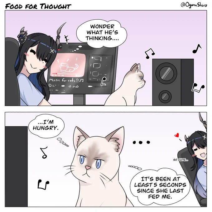 cats' thoughts are truly one of the universe's greatest mysteries 🤷‍♀️ #RavenCrafts 