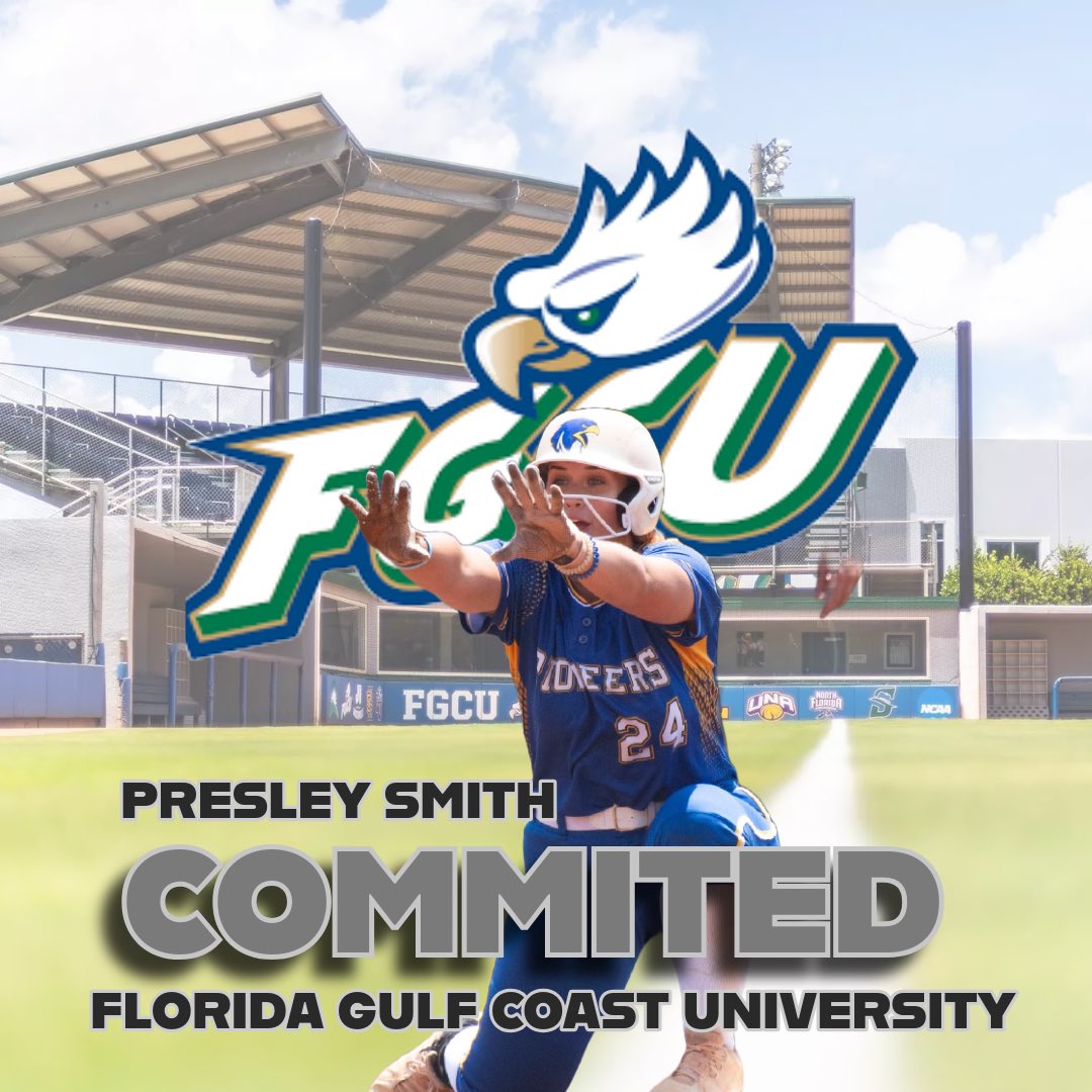 Indian River Is Proud To Announce That Presley Smith has Committed to Florida Gulf Coast University!! We Wish Our Former Pioneers Continued Success In Their Future Academic &amp; Athletic Endeavors !!
Congratulations Presley💙💛