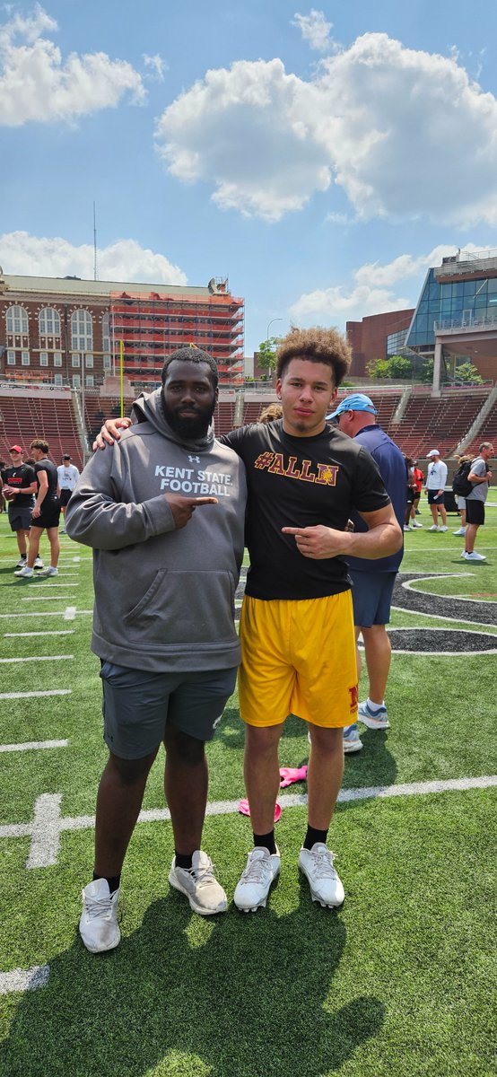 Damion King (@dame24_k) on Twitter photo After a great conversation with <a href="/MMrob75/">Malcolm Robinson Jr</a> I'm blessed to have received my Third D1 offer from Kent State. #AGTG <a href="/NorthWarriorsAD/">North Warriors AD</a> <a href="/PrepRedzoneOH/">Prep Redzone Ohio</a> <a href="/JaredLuginbill/">Jared Luginbill</a>
<a href="/WNWarriorsFB/">Westerville North Football</a> After a great conversation with <a href="/MMrob75/">Malcolm Robinson Jr</a> I'm blessed to have received my Third D1 offer from Kent State. #AGTG <a href="/NorthWarriorsAD/">North Warriors AD</a> <a href="/PrepRedzoneOH/">Prep Redzone Ohio</a> <a href="/JaredLuginbill/">Jared Luginbill</a>
<a href="/WNWarriorsFB/">Westerville North Football</a>