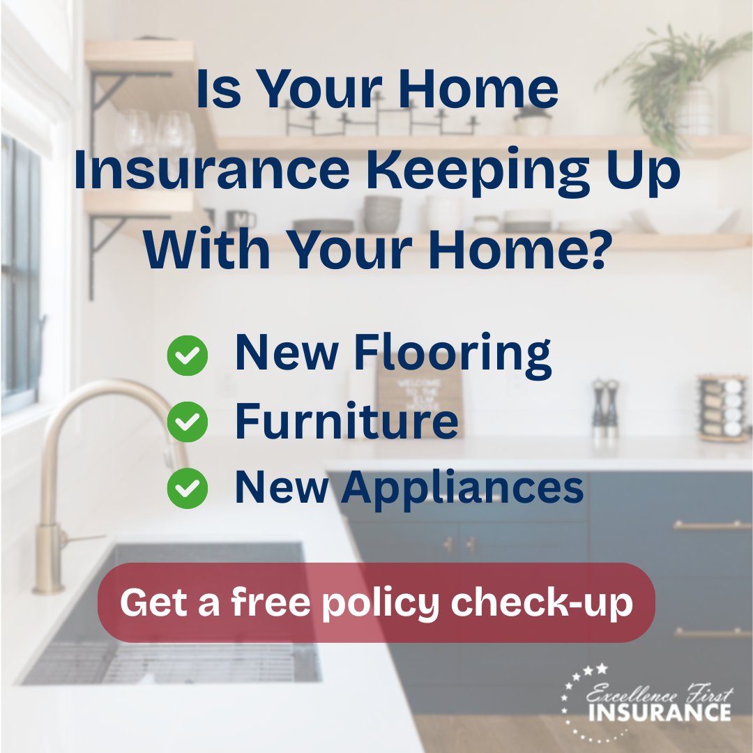 EFInsurance's tweet image. Your home grows with you—upgrades, renovations, new valuables. Has your insurance kept up? Let’s make sure your policy still fits your life.

Call us today: 813-867-2132
Get quoted: excellencefirstins.com

#HomeownersInsurance #ExcellenceFirstInsurance #FloridaInsurance