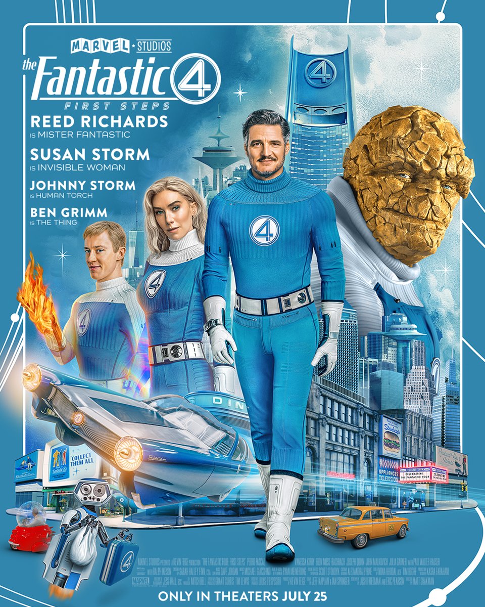 Tickets on sale tomorrow 💙🎟️

Marvel Studios’ #TheFantasticFour: First Steps arrives in theaters July 25.