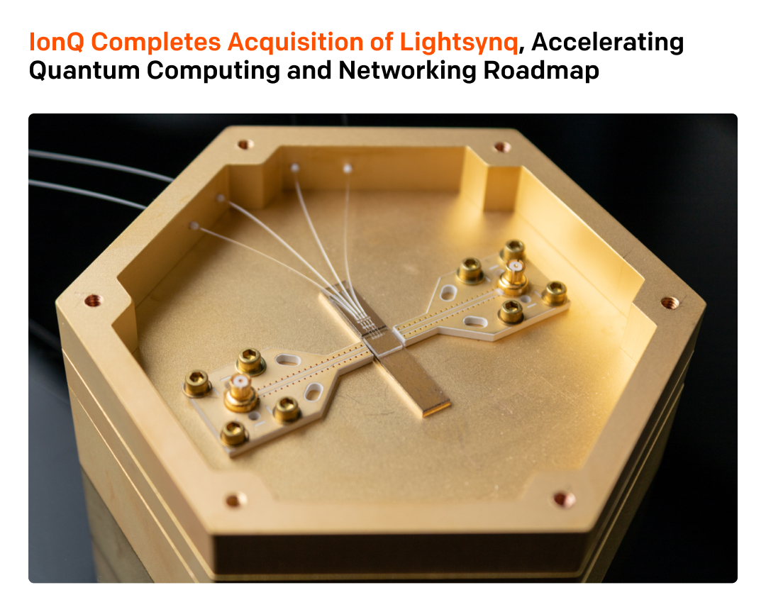 Today, IonQ closed its acquisition of Lightsynq Technologies, Inc., accelerating our fault-tolerant quantum computing roadmap and advancing our progress toward developing the quantum internet. Learn more: ionq.com/news/ionq-comp…