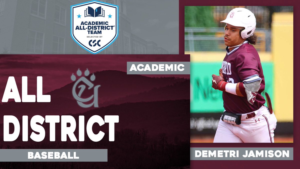 CUMountainlions (@cumountainlions) on Twitter photo .<a href="/ConcordBaseball/">Concord Baseball</a>’s Demetri Jamison closed his career by being placed on the <a href="/CollSportsComm/">College Sports Communicators</a> Academic All-District Team .<a href="/ConcordBaseball/">Concord Baseball</a>’s Demetri Jamison closed his career by being placed on the <a href="/CollSportsComm/">College Sports Communicators</a> Academic All-District Team