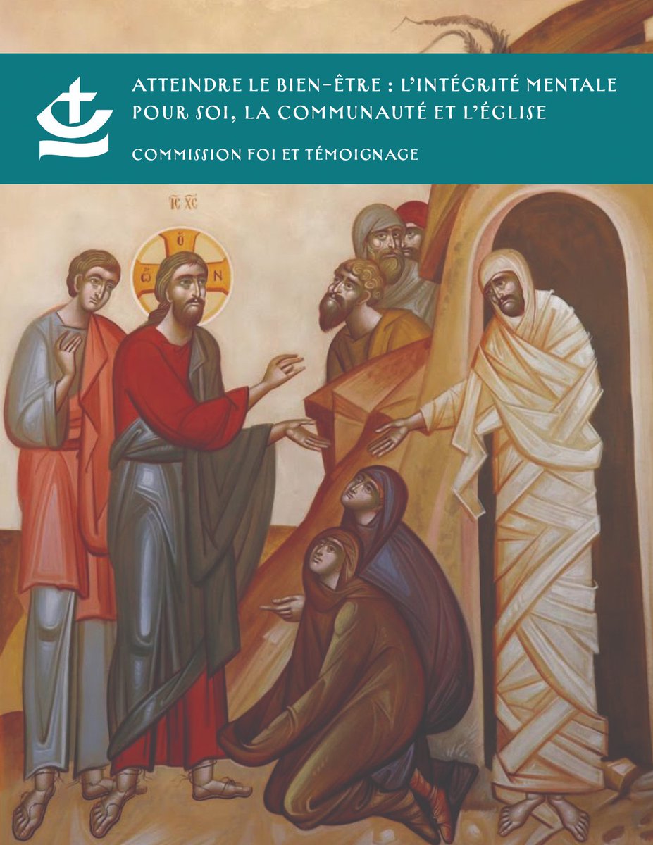 Un nouveau guide d'étude, Atteindre le bien-être : l'intégrité mentale pour soi, la communauté et l'Église, est désormais disponible auprès de la Commission Foi et Témoignage du Conseil ! Pour en savoir plus et télécharger cette ressource, cliquez ici: conseildeseglises.ca/les-nouvelles/…