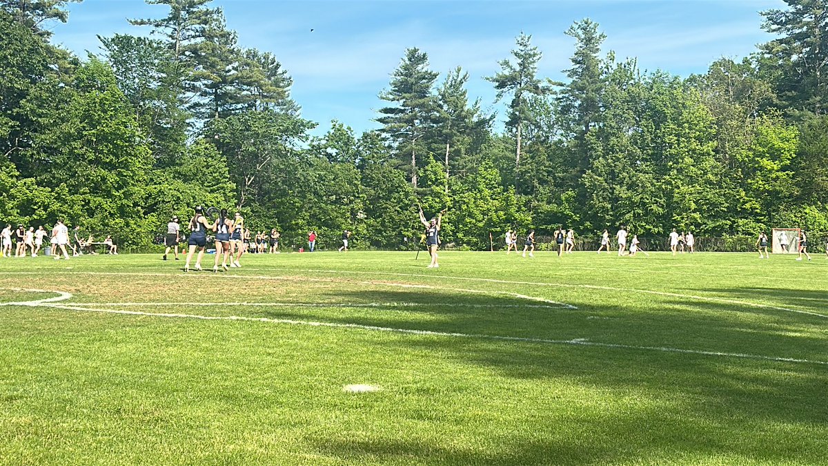 Girls Lax with programs first D 1 playoff win!  10-5 over Dover!