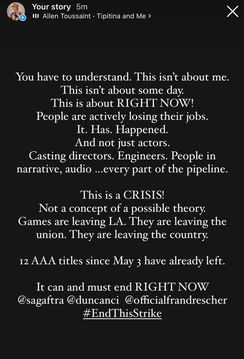 actor_morla's tweet photo. This must end.
It is truly past time.
The deal is good.
#EndThisStrike #EndIMAStrike
@sagaftra https://t.co/YMTCQKNnhn