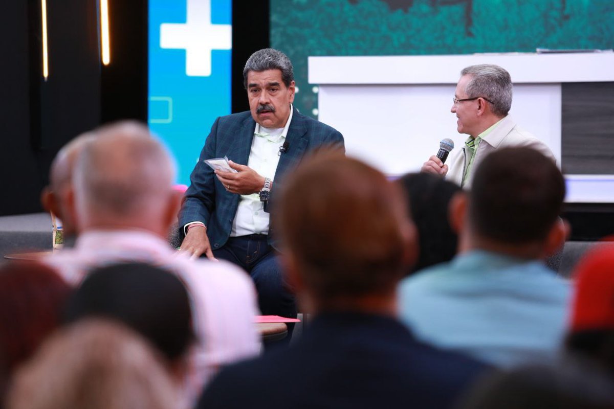#Ahora| Presidente Nicolás Maduro: En nuestra Guayana Esequiba vamos a producir de manera agroecológica 600 hectáreas de maíz. ❤️