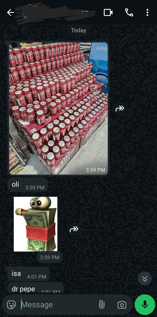 MY BROTHER JUST FOUND THIS AT THE MALL ???????????? WHAT???

Shoutout to him for buying me a can. 😭