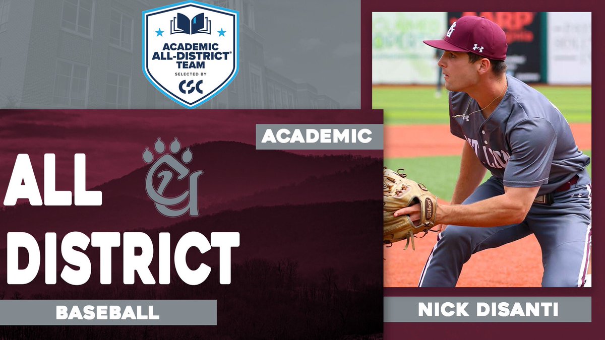 CUMountainlions (@cumountainlions) on Twitter photo After an All-MEC season and exceptional semester in the classroom, <a href="/ConcordBaseball/">Concord Baseball</a>’s Nick DiSanti has been named <a href="/CollSportsComm/">College Sports Communicators</a> Academic All-District After an All-MEC season and exceptional semester in the classroom, <a href="/ConcordBaseball/">Concord Baseball</a>’s Nick DiSanti has been named <a href="/CollSportsComm/">College Sports Communicators</a> Academic All-District