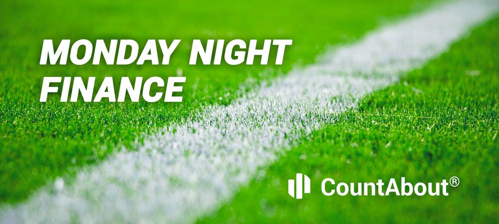 Countabout's tweet image. Updated Post: Monday Night Finance- Volume 134 countabout.com/monday-night-f…