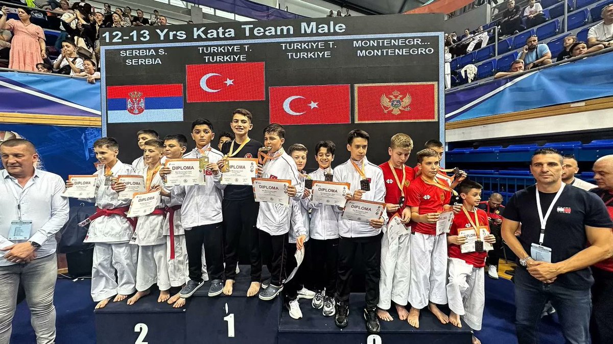 Balkan Çocuklar Karate Şampiyonası'nda Milli Takım 55 madalya kazandı

turkgun.com/spor/balkan-co…

#BalkanÇocuklarKarateŞampiyonası #Ayyıldızlılar