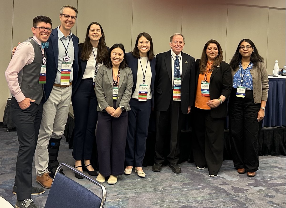 ASCO PallOnc Community of Practice (@pallonccop) on Twitter photo Thanks to everyone who made our #ASCO25 great. More #pallonc webinars coming this fall. Thanks to Dr <a href="/MazieTsangMD/">Mazie Tsang, MD, MAS, MS</a> for her years of fearless leadership. Excited to see where our co-champions <a href="/crisbergerot/">Cristiane D Bergerot</a> and <a href="/realbowtiedoc/">Dr Joseph McCollom DO</a> will lead us this coming year. Thanks to everyone who made our #ASCO25 great. More #pallonc webinars coming this fall. Thanks to Dr <a href="/MazieTsangMD/">Mazie Tsang, MD, MAS, MS</a> for her years of fearless leadership. Excited to see where our co-champions <a href="/crisbergerot/">Cristiane D Bergerot</a> and <a href="/realbowtiedoc/">Dr Joseph McCollom DO</a> will lead us this coming year.