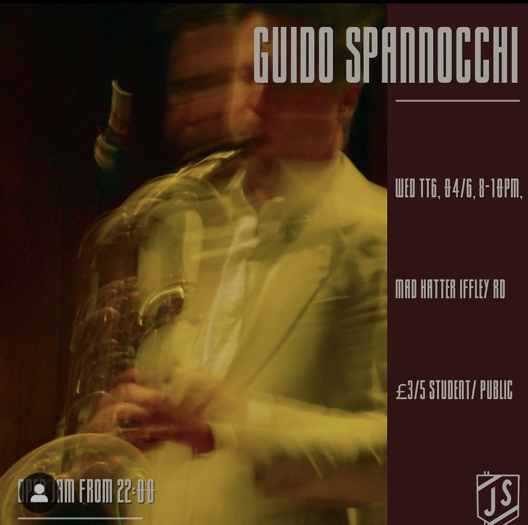 Tomorrow Wednesday #Oxford with Hamish Balfour, Matej Cerny &amp; Andee Liu, at the Mad Hatter from 8pm. #oxfordjazzsociety