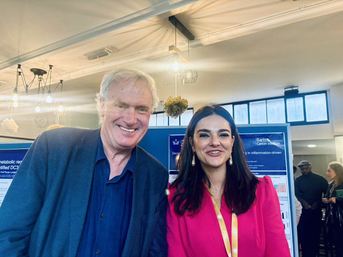 dunjaaks's tweet image. I had the incredible opportunity to meet my scientific hero-someone whose work I've long admired, closely followed, and drawn immense inspiration from. @laoneill111 🤩@BartsMetabolism @QMULBartsTheLon @Barts_Charity