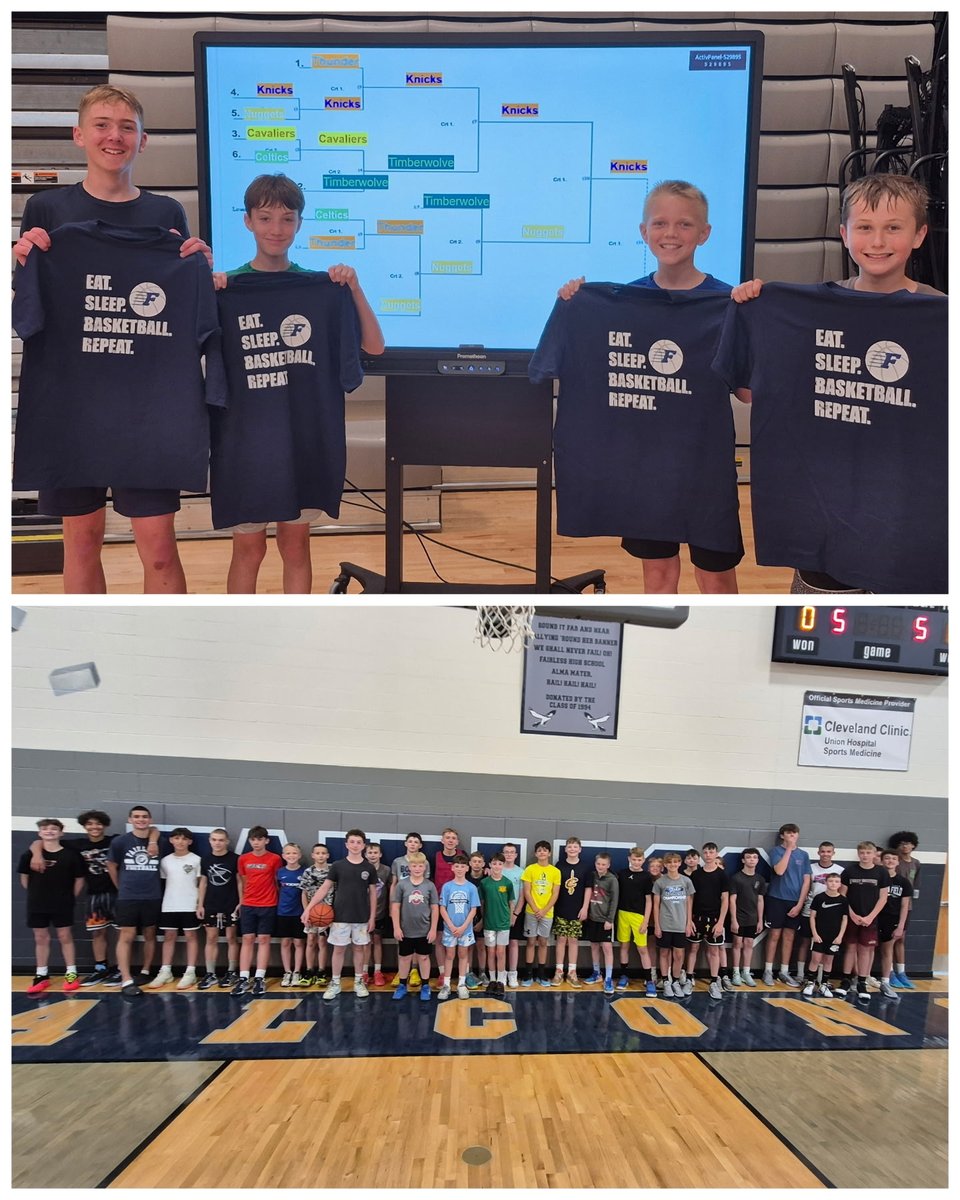 FalconBoysHoops's tweet image. 3v3 Camp came to a conclusion Today as we crowned our new Champions!!