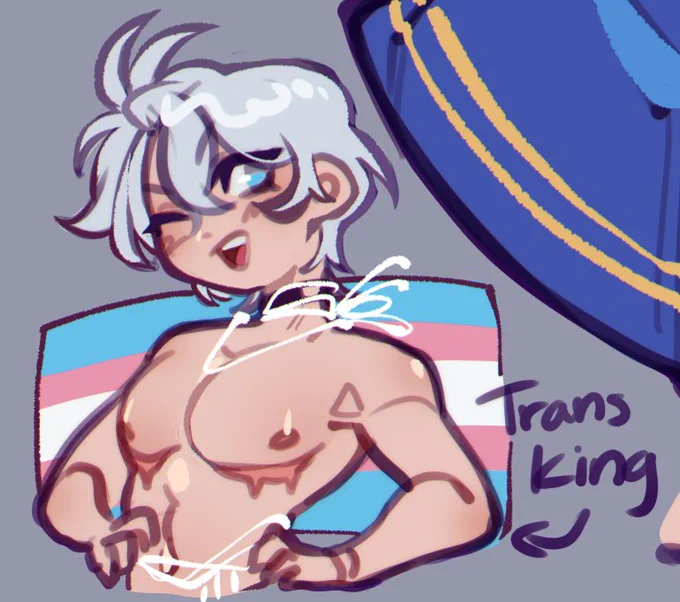 idk when I'll have time to make pride art so have this little phainon off of something else lol