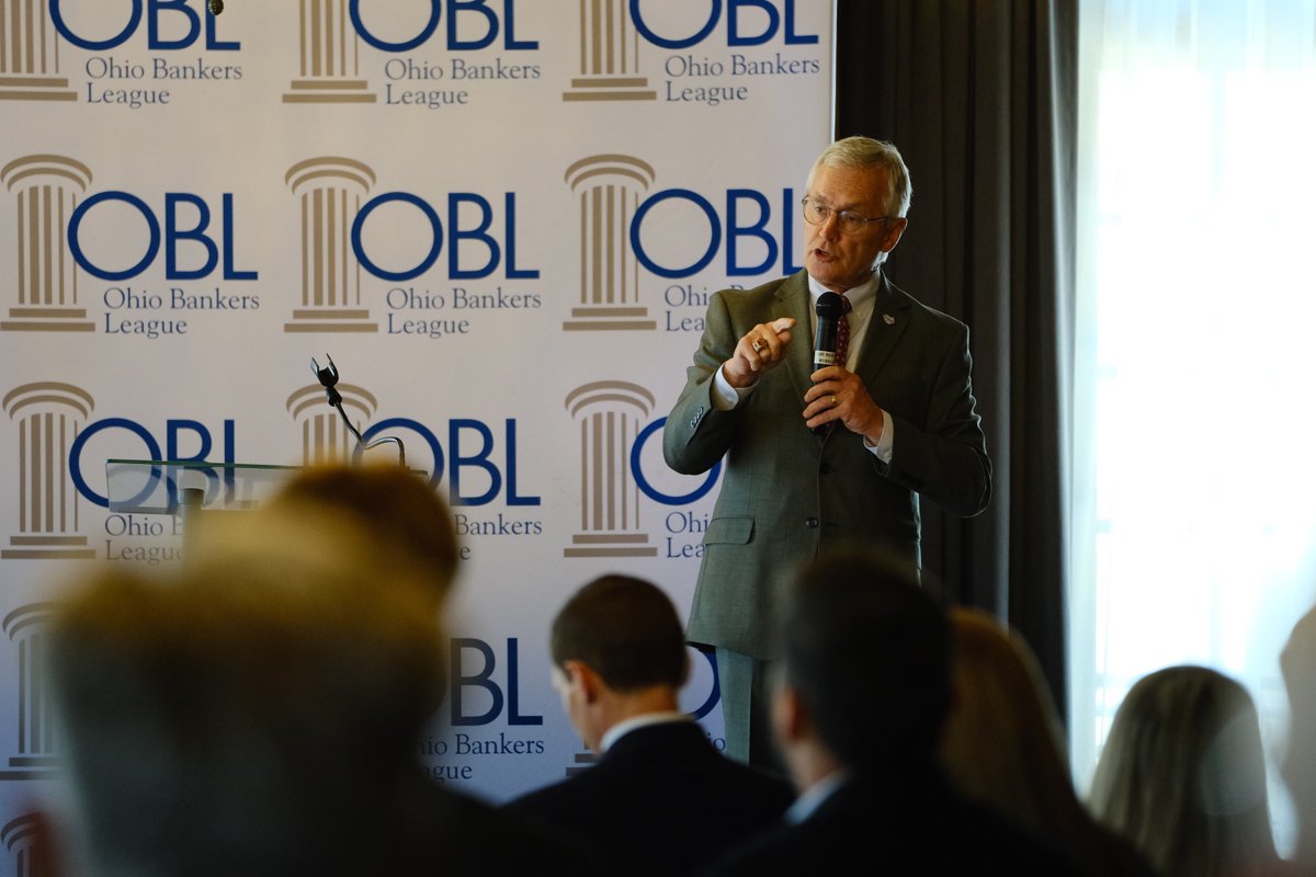 Thanks to <a href="/ohiobankers/">Ohio Bankers League</a> for the warm welcome at their Capitol Day Conference today!

Ohio’s banks play a pivotal role in building our communities. They will be important partners as we continue our work to grow and strengthen Ohio's workforce of the future.