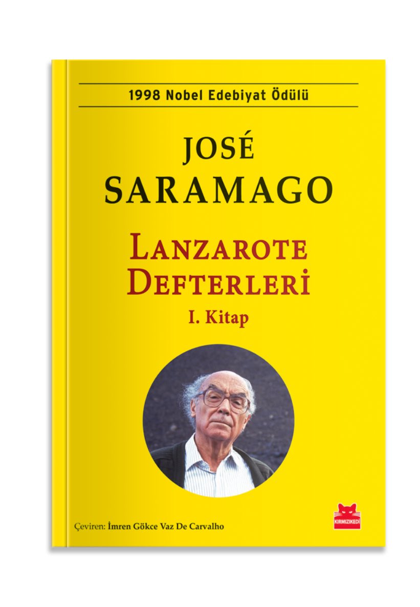 Bookinton (@bookinton) on Twitter photo GÜNÜN KİTABI
Nobel Ödüllü yazar Jose Saramago’nun Lanzarote’deki günlerini anlattığı kitabı Lanzarote Defterleri İmren Gökçe Vaz De Carvalho tarafından dilimize kazandırıldı. <a href="/krmzkedikitap/">Kırmızı Kedi Yayınevi</a> #yenikitap #gününkitabı #saramago <a href="/esceBurak/">Ceren Burak</a>
bookinton.com/kitaplar/genel… GÜNÜN KİTABI
Nobel Ödüllü yazar Jose Saramago’nun Lanzarote’deki günlerini anlattığı kitabı Lanzarote Defterleri İmren Gökçe Vaz De Carvalho tarafından dilimize kazandırıldı. <a href="/krmzkedikitap/">Kırmızı Kedi Yayınevi</a> #yenikitap #gününkitabı #saramago <a href="/esceBurak/">Ceren Burak</a>
bookinton.com/kitaplar/genel…