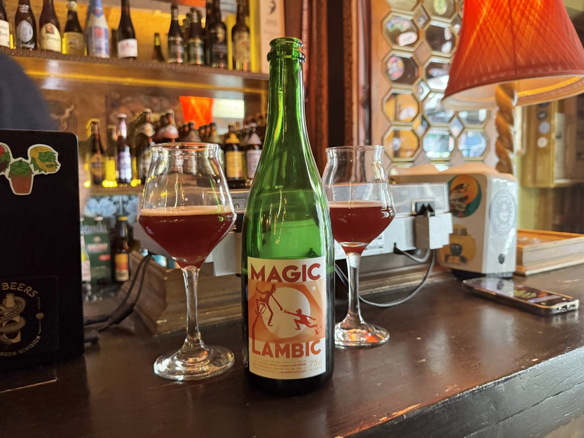 Sippin on Cantillon 🇧🇪