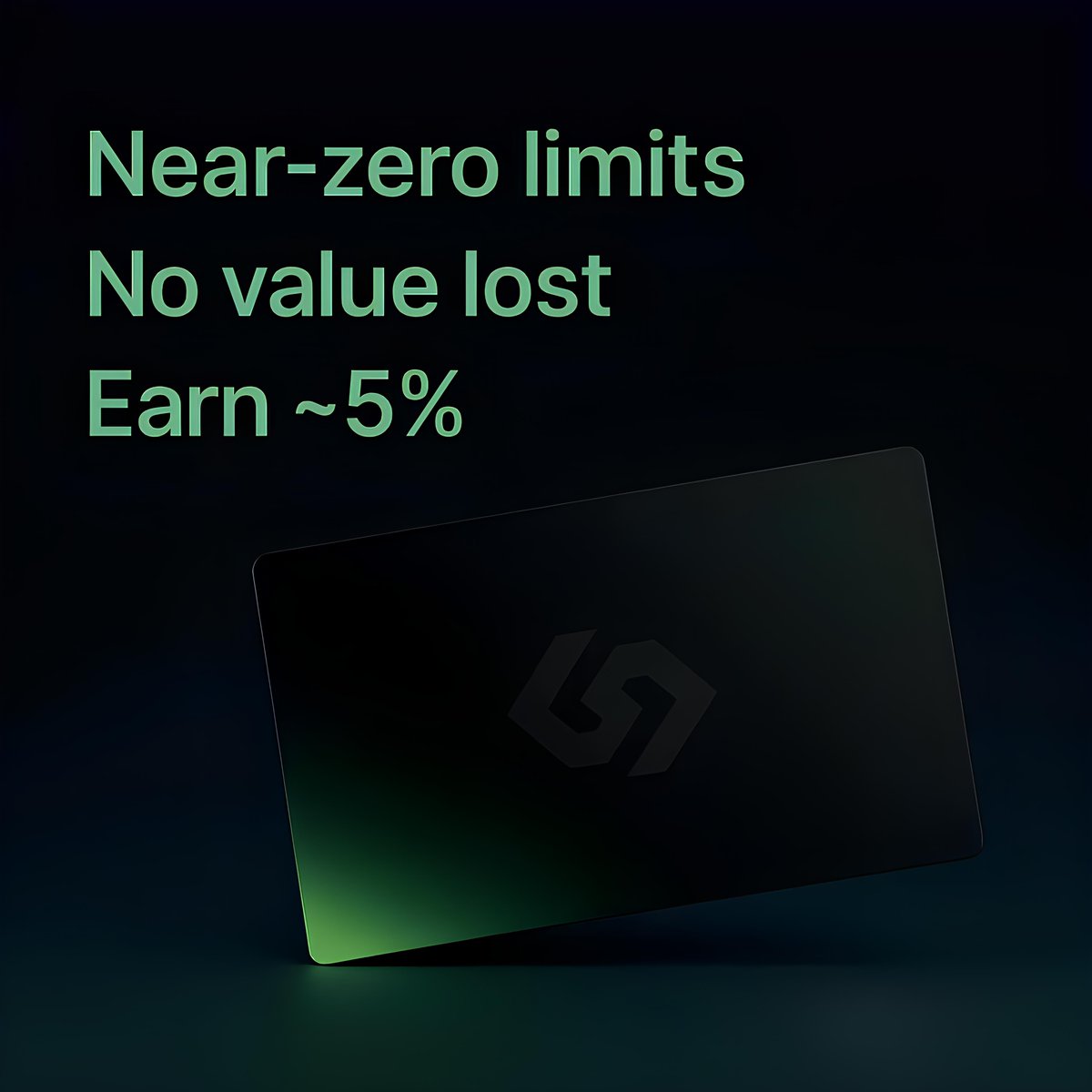 0xleo_dev's tweet photo. @0xinfini online card is a game-changer: near-zero limits, no value lost, plus you earn ~5% interest automatically. Way ahead of other online card options. https://t.co/1vFIfQBHQJ