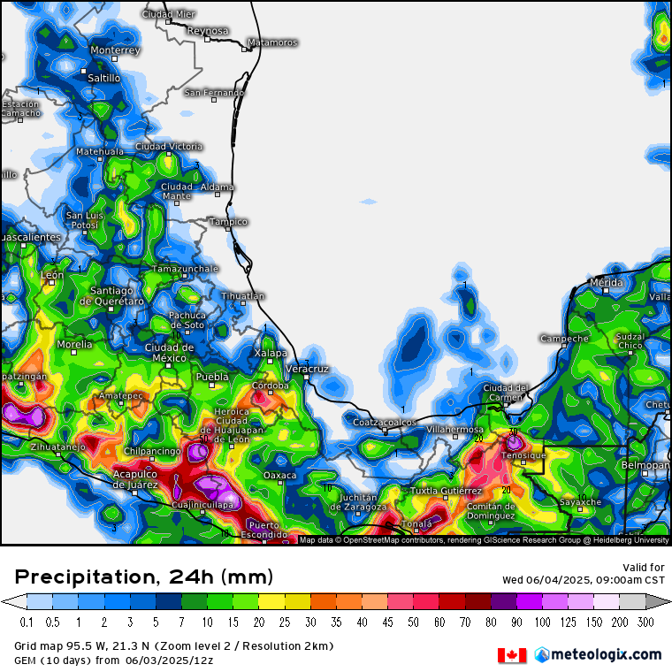 🔴YA COMIENZAN LAS TORMENTAS

⚠️Vigente el pronóstico de lluvias/tormentas próximas 6-12 hr en el centro, sur y sureste del país, especialmente Mich, Gro, EdoMex, CDMX, Mor, Pue, Tlax, Oax, Chis

Más dispersa en Gto, Ahs, Jal, Col, SLP, Qro, Hgo, Ver, Tab, Yuc, Camp, QRoo, Coah,