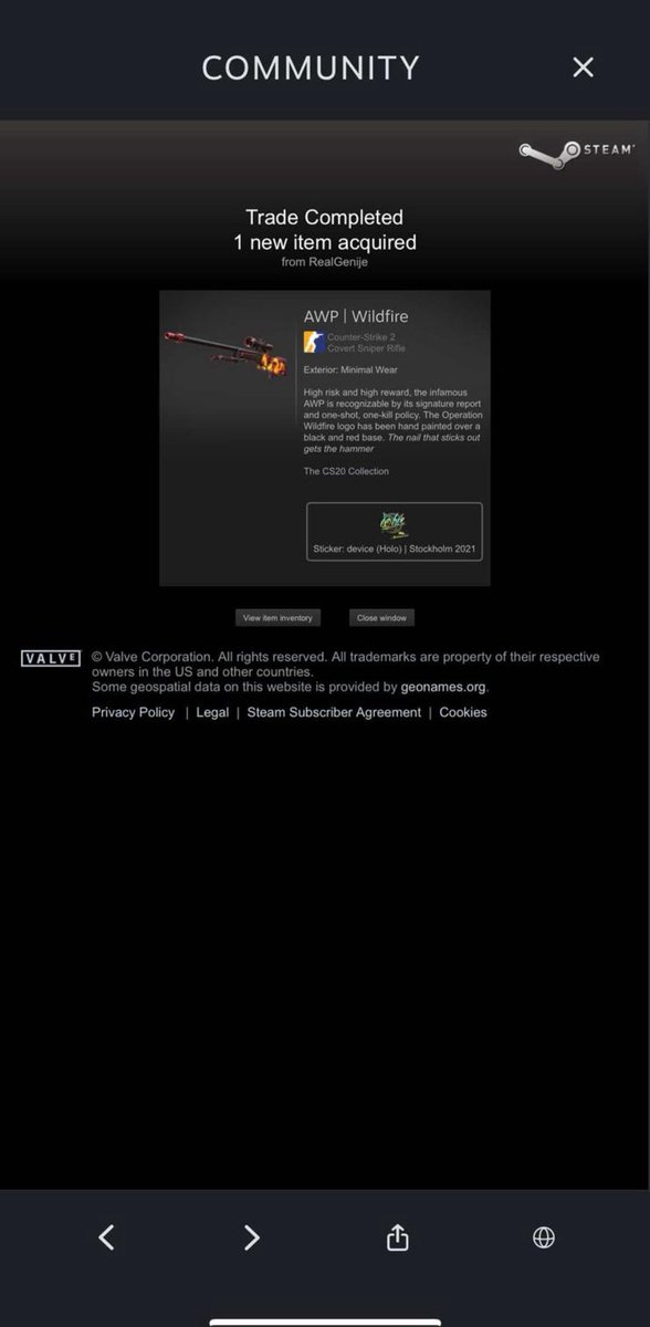 Big thanks to <a href="/realgenije/">RealGenije</a> for this 🔥 awp.