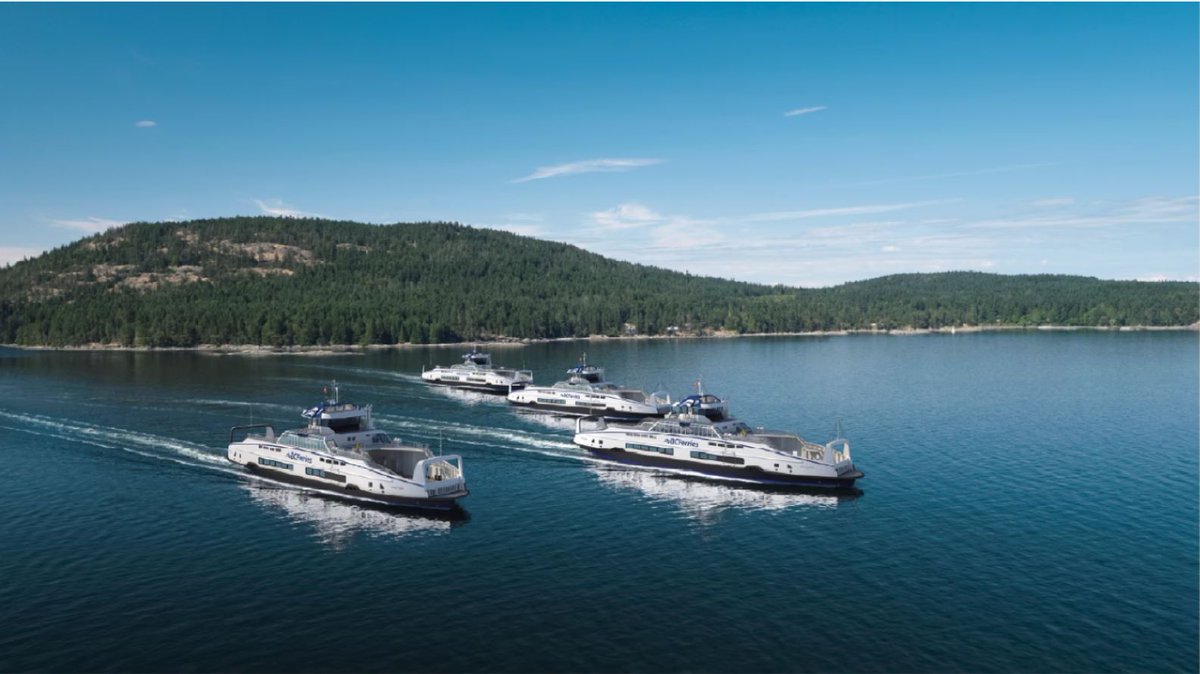 Congratulations to <a href="/Corvus_Energy_/">Corvus Energy Global</a> on being selected to supply battery systems for <a href="/BCFerries/">BC Ferries</a>' new fully electric vessels, expected to begin service in 2027. This is in support of a broader strategy to reduce corporate emissions.
Press Release➡️rb.gy/zo9i6n
#RichmondBC