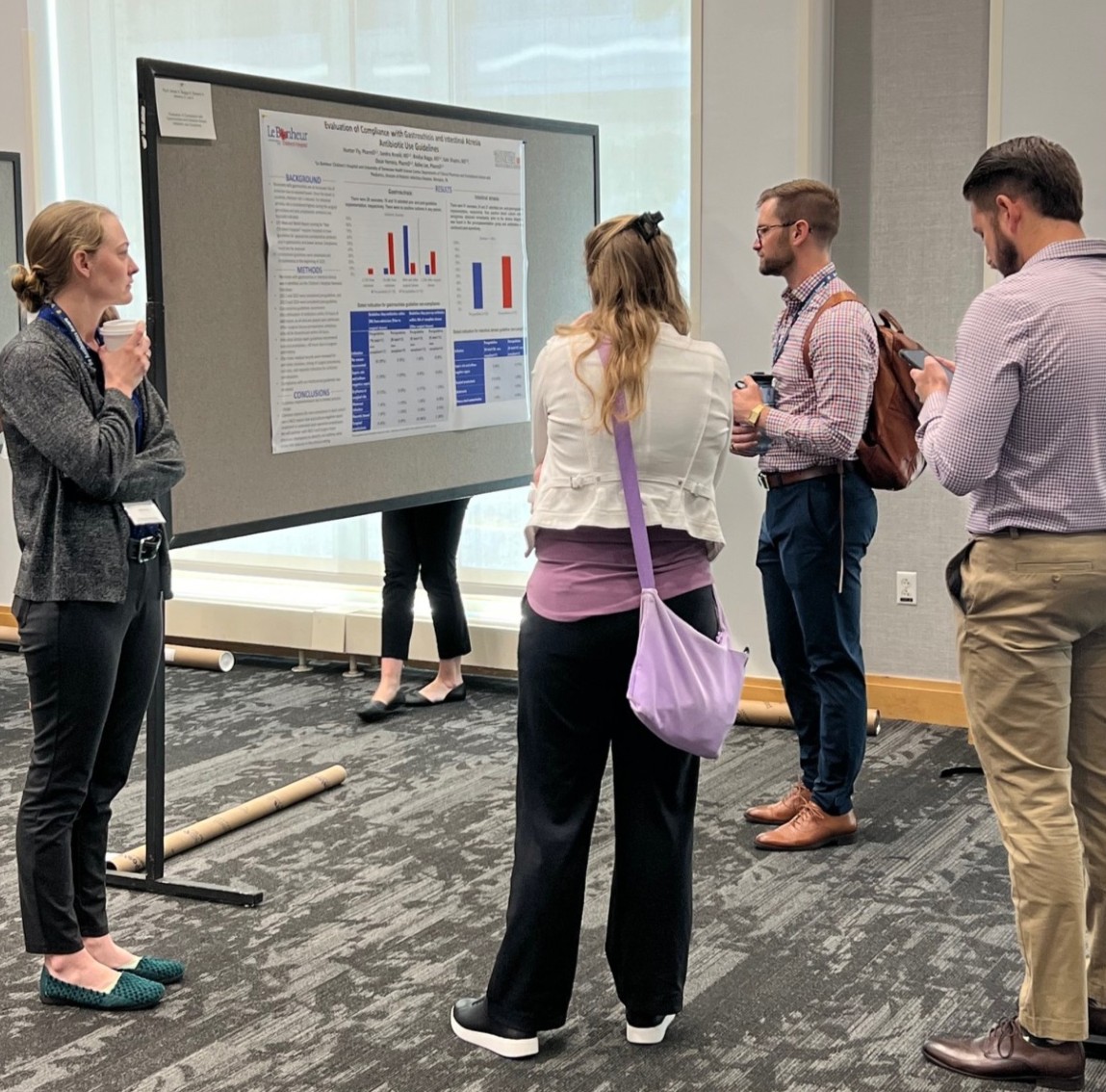 PIDS members capitalized on attending the 15th Annual Int'l Pediatric Antimicrobial Stewardship Conference by networking and presenting posters on their latest ASP research.