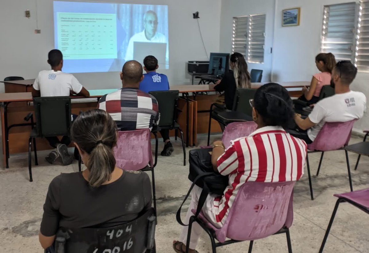 MES (@cubames) on Twitter photo 👏✅️Representación de los estudiantes de la <a href="/ucfgos/">Universidad de Cienfuegos Carlos Rafael Rodríguez</a> en el XXVII Fórum Nacional de Estudiantes Universitarios de Ciencias Agropecuarias, edición que se desarrolla en la modalidad virtual con sede la <a href="/uc_camaguey/">Universidad de Camagüey Ignacio Agramonte Loynaz</a>.
¡Muchos éxito en este evento! 🥳🥳
ℹ️📸: UCf.
#UniversidadCubana 👏✅️Representación de los estudiantes de la <a href="/ucfgos/">Universidad de Cienfuegos Carlos Rafael Rodríguez</a> en el XXVII Fórum Nacional de Estudiantes Universitarios de Ciencias Agropecuarias, edición que se desarrolla en la modalidad virtual con sede la <a href="/uc_camaguey/">Universidad de Camagüey Ignacio Agramonte Loynaz</a>.
¡Muchos éxito en este evento! 🥳🥳
ℹ️📸: UCf.
#UniversidadCubana