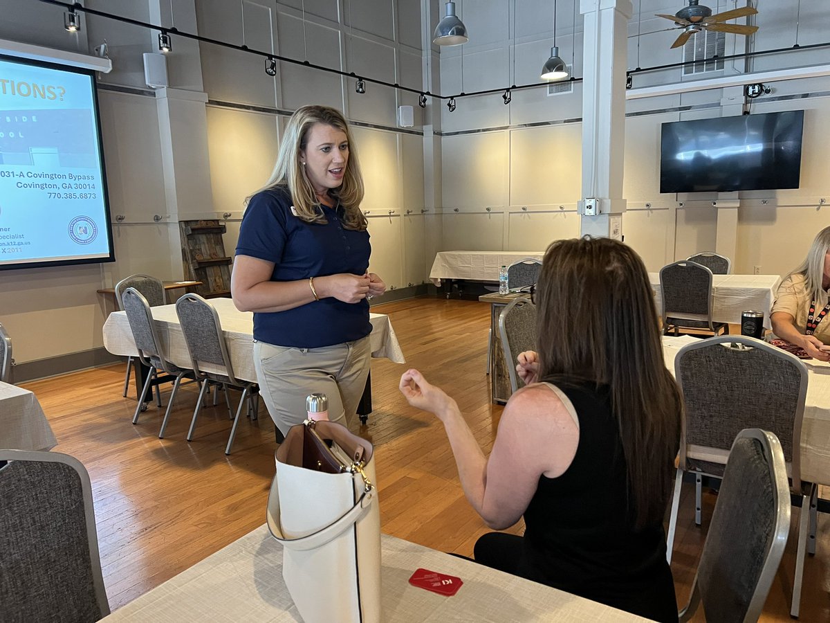 ProcurementNCSS's tweet photo. Strengthening connections with the business community at the How to Do Business with @NewtonCoSchools seminar this morning. #SpiritPrideExcellence https://t.co/nk10bTlWLo
