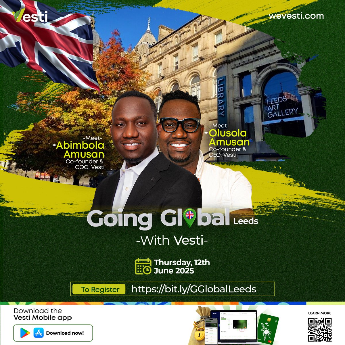 VestiOfficial's tweet photo. Real talk on migration, visas, and funding for global talents + founders.
Get clear insights on O-1, EB-1, H-1B and more from legal experts.
June 12 · Leeds · Limited seats
Sign up: https://t.co/JkMAosiiuB
#Immigration #Visas #GlobalTalent #Entrepreneurs #StartupVisas https://t.co/ykTUxxTJfe