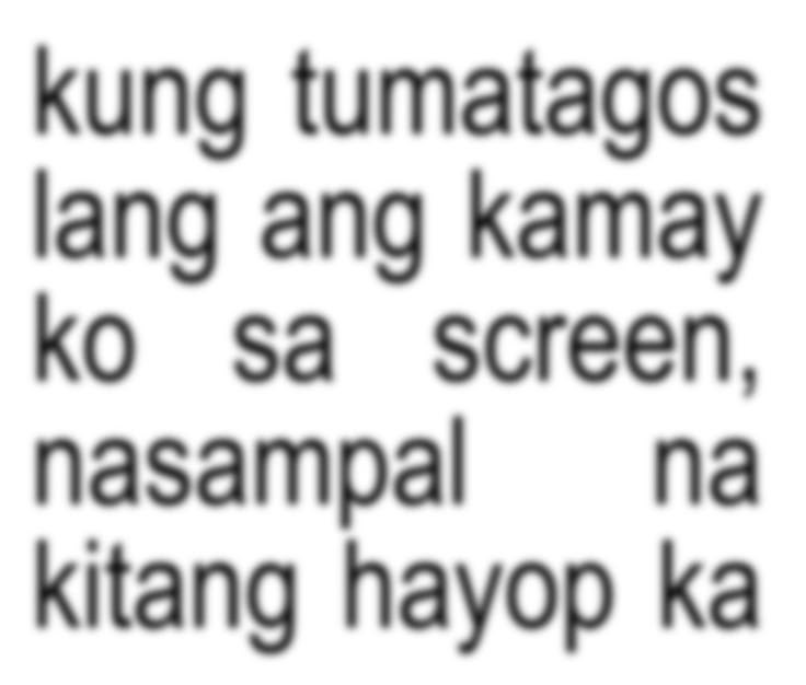 kayong mga inugali na 'yang pagkakaroon ng "problematic" mindset na 'yan, layuan niyo 'ko peste pag-umpugin ko ulo niyo
