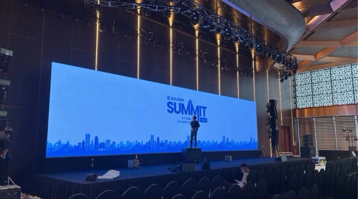 minhbear_sol's tweet image. Solana summit