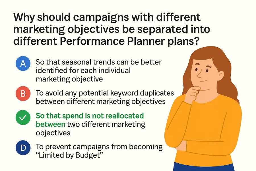miteart_com's tweet image. Why separate campaigns by objective in Performance Planner?
Different goals need different insights.
✅ Clearer forecasts
✅ Better budget use
✅ Sharper strategy
#GoogleAds #PerformancePlanner #MarketingStrategy
miteart.com/separate-campa…